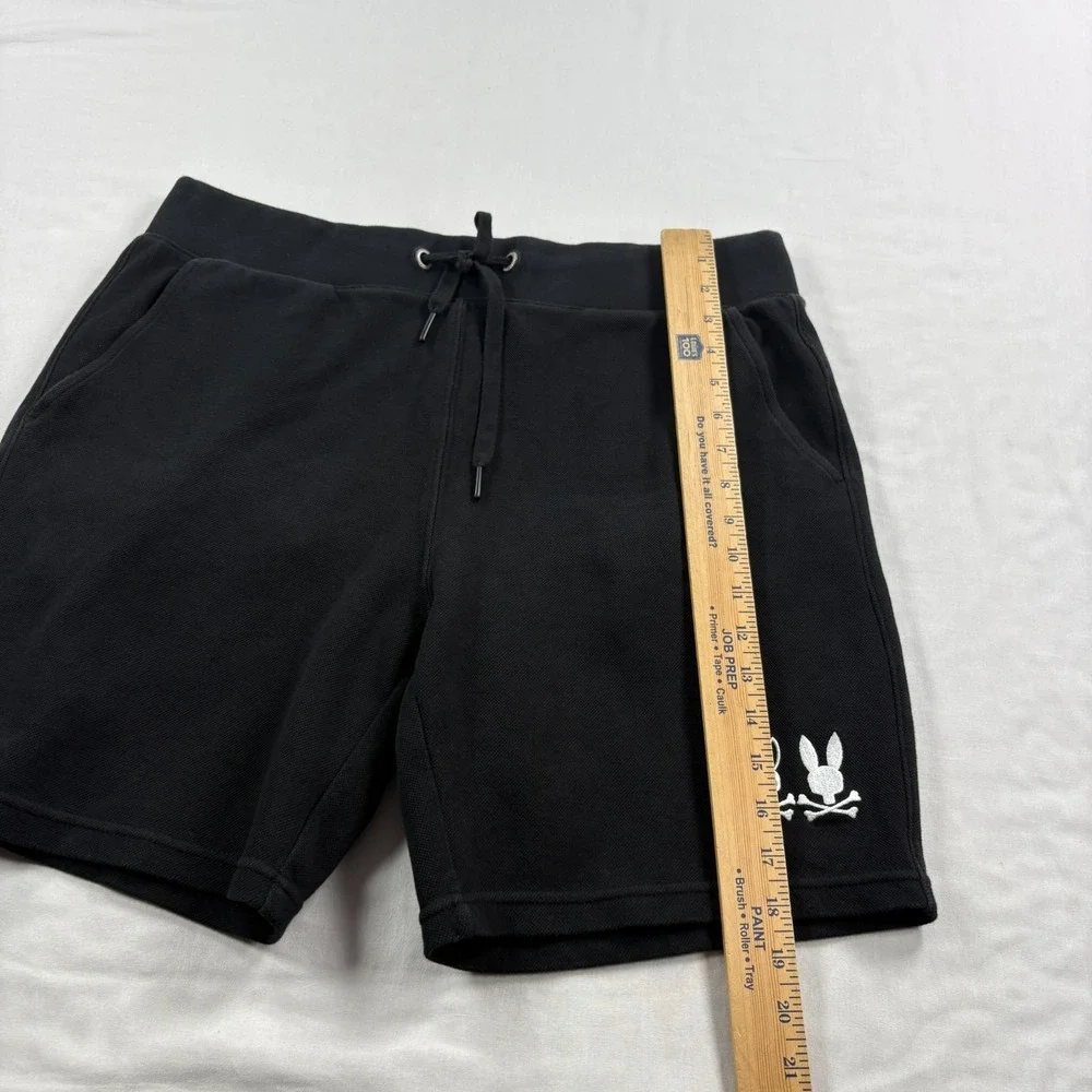 Psycho Bunny Sweat Shorts Lot of 2 Mens Large Fleece Stretch Lounge Big Logo